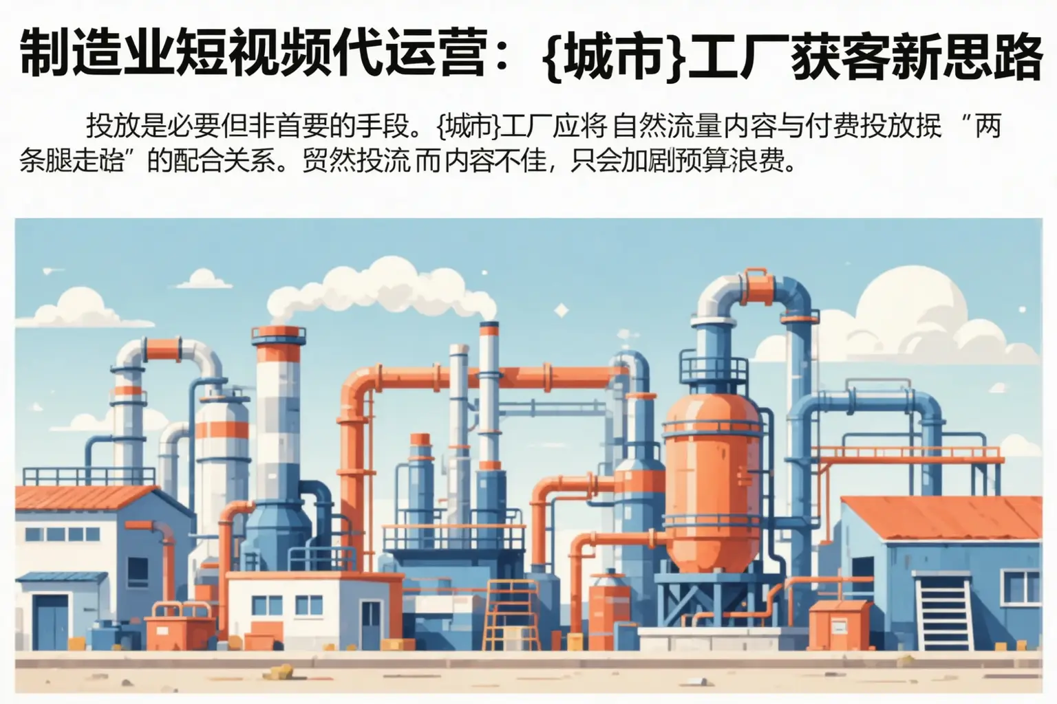 制造业短视频代运营：阿勒泰市工厂获客新思路